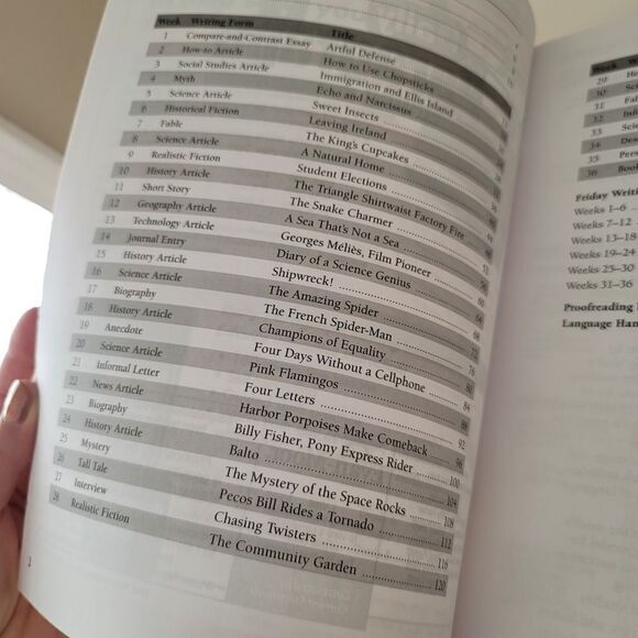 English Workbooks Grade 7 ELA Workbooks Educational Resources - Set of 2 #0370 - Picture 5 of 12